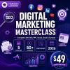 Digital Marketing Masterclass — Complete Course: SEO, PPC, Social Media, Email & Content Strategy