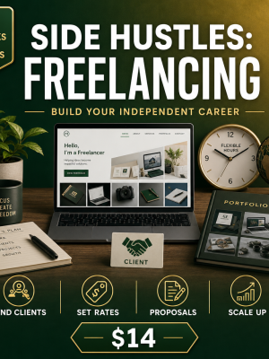 Side Hustles: Freelancing — Find Clients, Set Rates & Build Your Independent Career