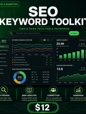 SEO Keyword Research Toolkit — Complete Framework for Finding & Ranking Profitable Keywords