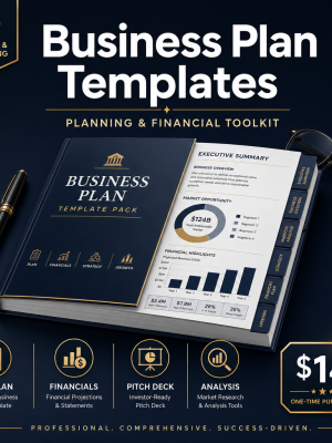 cover_thumb_v2_1722 Business Plan Template Pack — Complete Planning & Financial Toolkit for Startups