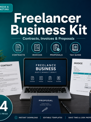 Freelancer Business Starter Kit — Launch & Grow Your Freelance Career