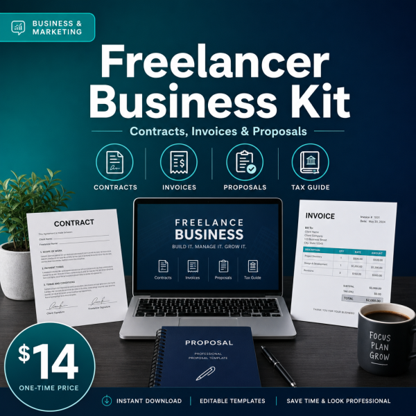 Freelancer Business Starter Kit — Launch & Grow Your Freelance Career