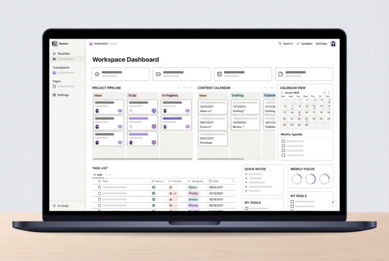 Best Notion Templates Productivity