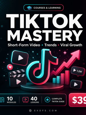 tiktok-thumbnail Social Media: TikTok Mastery — Complete Guide to Short-Form Video, Trends & Viral Growth