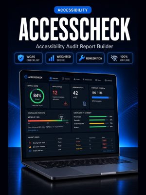 ACCESSCHECK — Accessibility Audit Report Builder