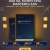 Digital Marketing Masterclass detail cover with actual product mockup and course components