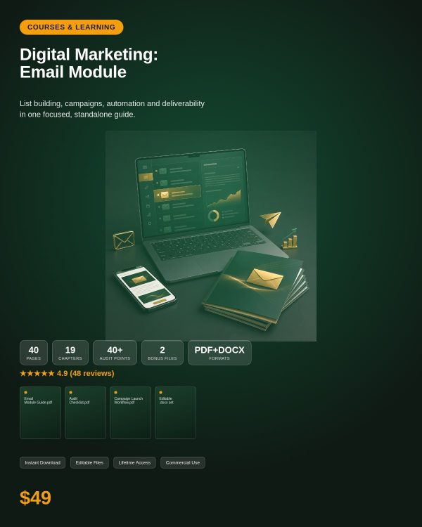Digital_Marketing_Email_Module_Detail Digital Marketing: Email Module — Campaigns, Automation & A/B Testing