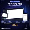 FORMFORGE multi-step form builder — 3D product cover