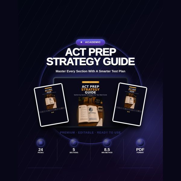 act-prep-strategy-guide-section-by-section-engli-cover-v2 ACT Prep Strategy Guide — Section-by-Section English, Math & Science