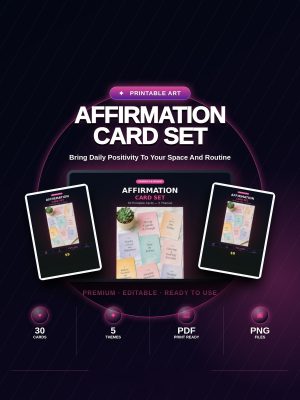 affirmation-card-set-30-printable-self-love-and-cover-v2 Affirmation Card Set — 30 Printable Self-Love & Confidence Cards
