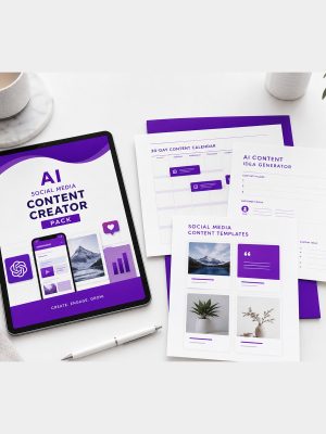 AI Social Media Content Creator Pack