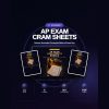 AP Exam Cram Sheets Bundle — Quick-Reference Sheets for 6 AP Subjects