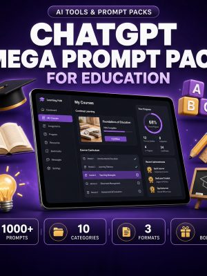 ChatGPT Mega Prompt Pack for Education