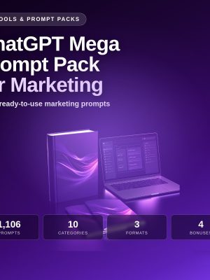 ChatGPT Mega Prompt Pack for Marketing