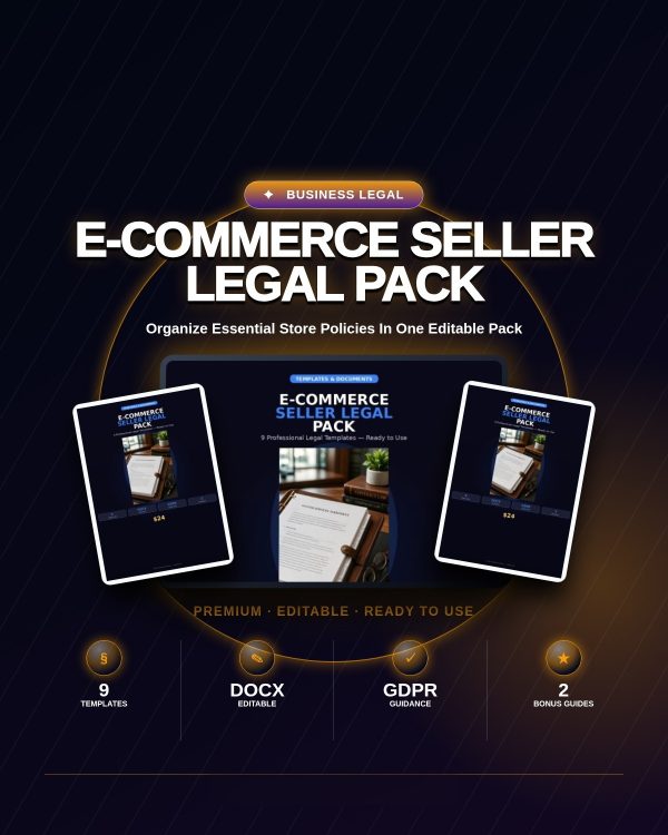 e-commerce-seller-legal-pack-9-templates-terms-p-cover-detail-v2 E-commerce Seller Legal Pack — 9 Templates: Terms, Privacy, Refund & DMCA