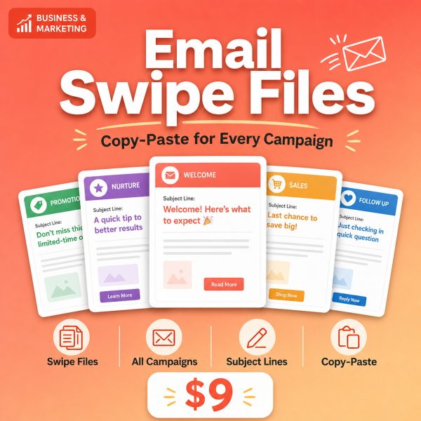 email-marketing-swipe-files-copy-paste-templates-cover Email Marketing Swipe Files — Copy-Paste Templates for Every Campaign