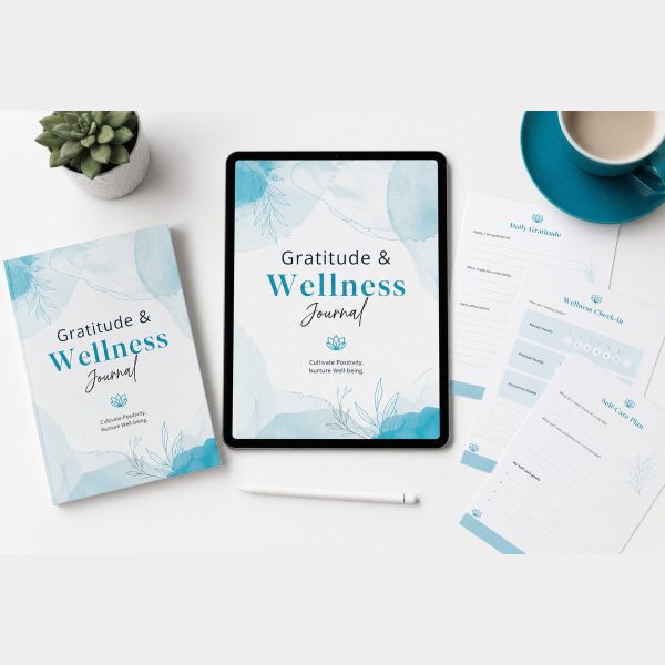 Gratitude & Wellness Journal