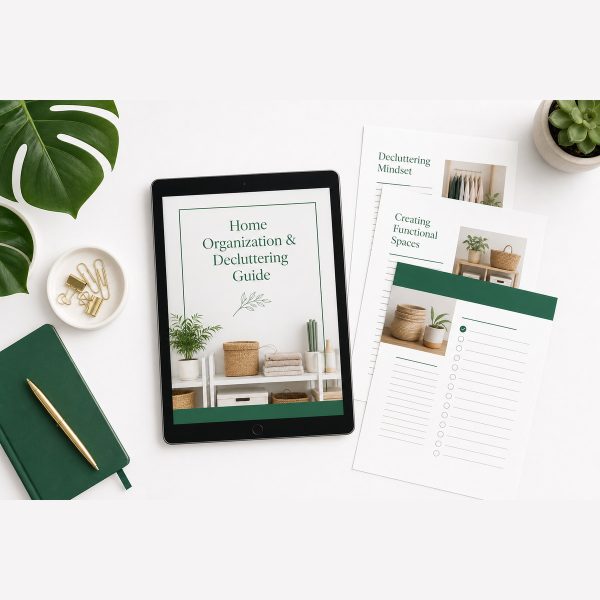 home-organization-and-decluttering-guide-cover Home Organization & Decluttering Guide