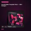 Social Media Template Pack — 200+ Designs for Instagram, TikTok & More