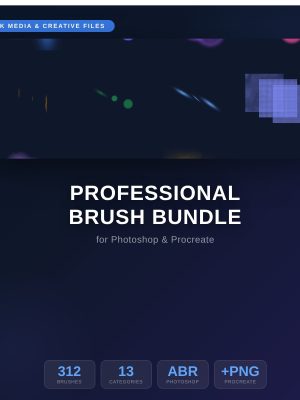 professional-brush-bundle-for-photoshop-and-proc-cover Professional Brush Bundle for Photoshop & Procreate