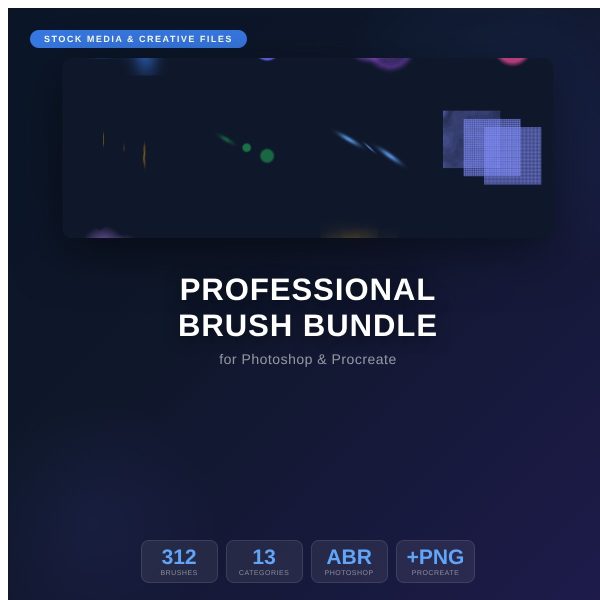 professional-brush-bundle-for-photoshop-and-proc-cover Professional Brush Bundle for Photoshop & Procreate