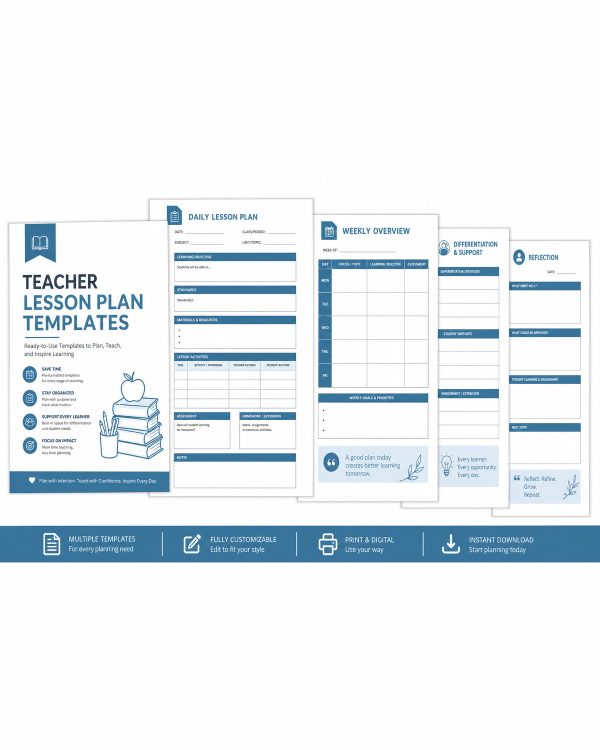 teacher-lesson-plan-templates-cover-detail Teacher Lesson Plan Templates