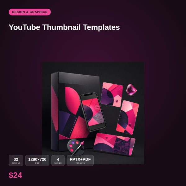 YouTube Thumbnail Templates — Click-Worthy Designs That Drive Views