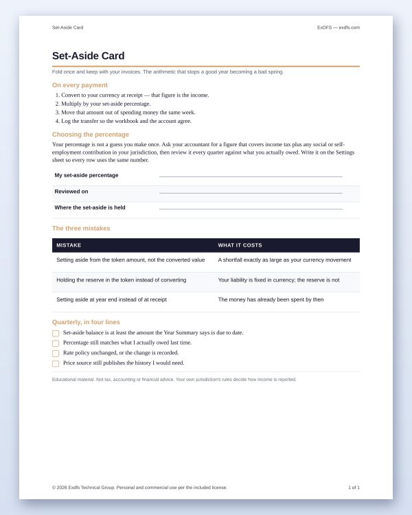 bm-104-set_aside-7 Crypto Income & FX Tracker — 10-Sheet Workbook, Worked Year & Month-End Routine
