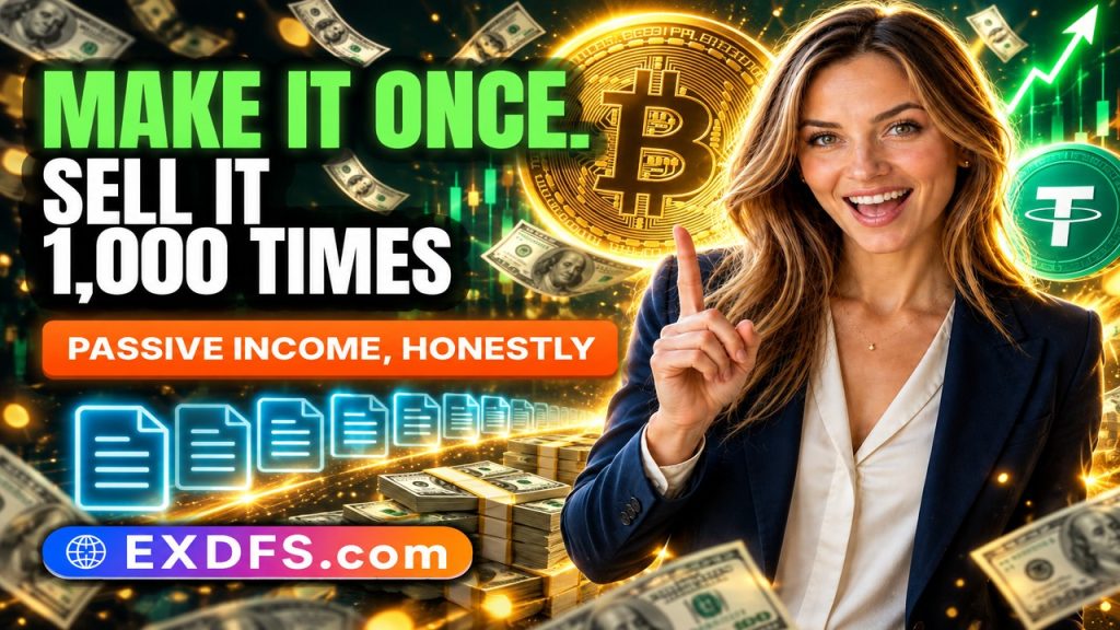 Make It Once, Sell It 1,000 Times: How Digital Products Create Passive Income