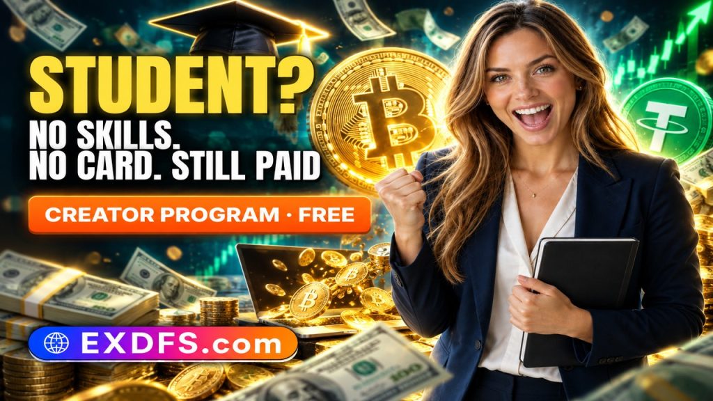 Passive Income for Students: No Skills, No Money, No Card — Become a Creator Instead