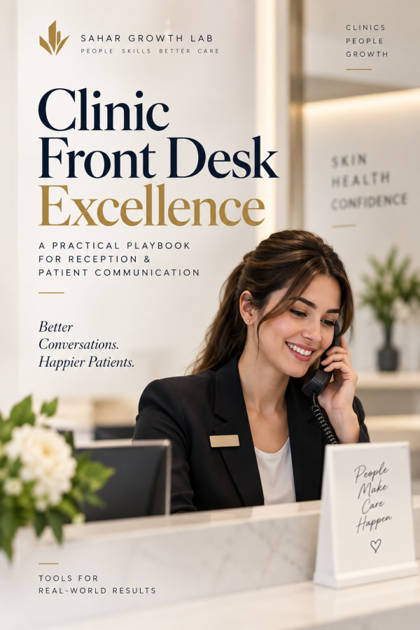 file_000000007f948210846925dbe5dccd6c Clinic Front Desk Excellence Playbook
