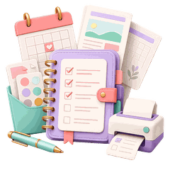 Printables & Planners category icon – ExDFS