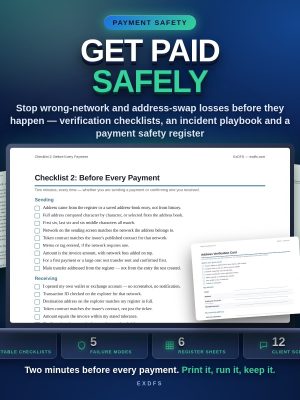 Get Paid Safely Kit — Address Verification, Payment Checklists & Incident Response Playbook