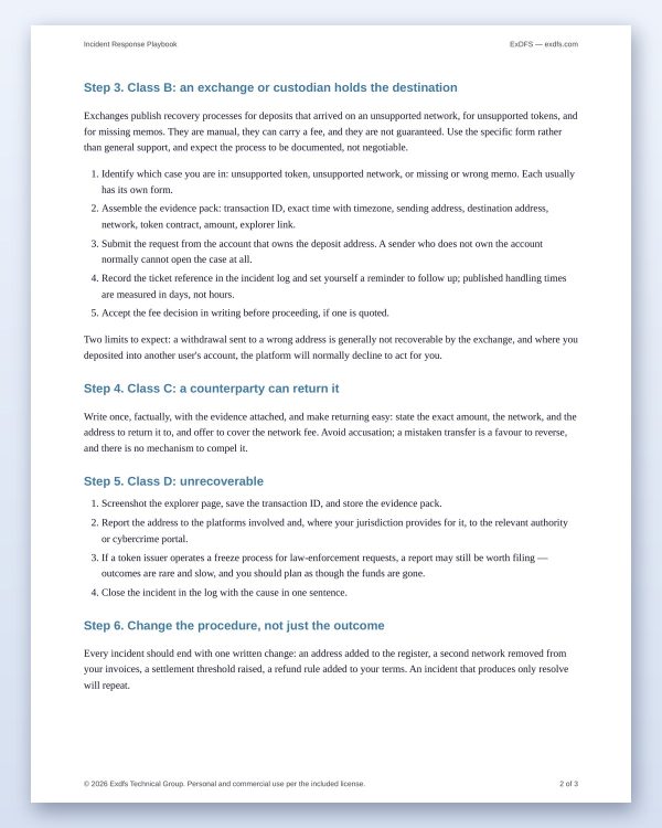 tp-103-playbook-4 Get Paid Safely Kit — Address Verification, Payment Checklists & Incident Response Playbook